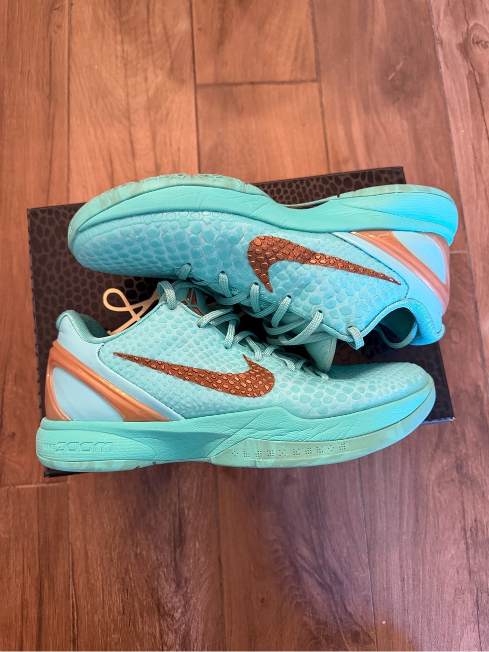 Nike Kobe 6 Protro Statue of Liberty Size US 9